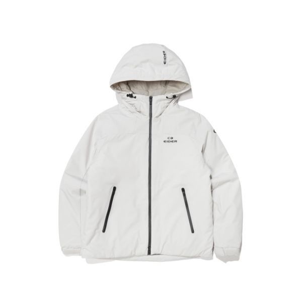 EIDER MOTION FIRST 모션퍼스트 여성 스트레치 슬림 다운 자켓_OATMEAL GREY DWW24503KV 215403