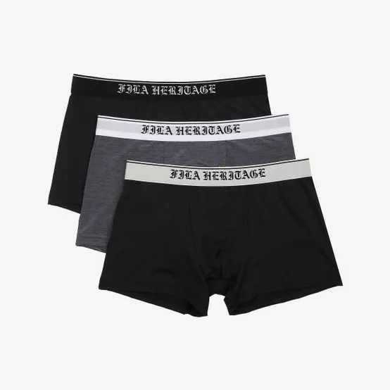 [휠라] 올드잉글리시 드로즈 3PACK (FI4DRG1107M_BLK)