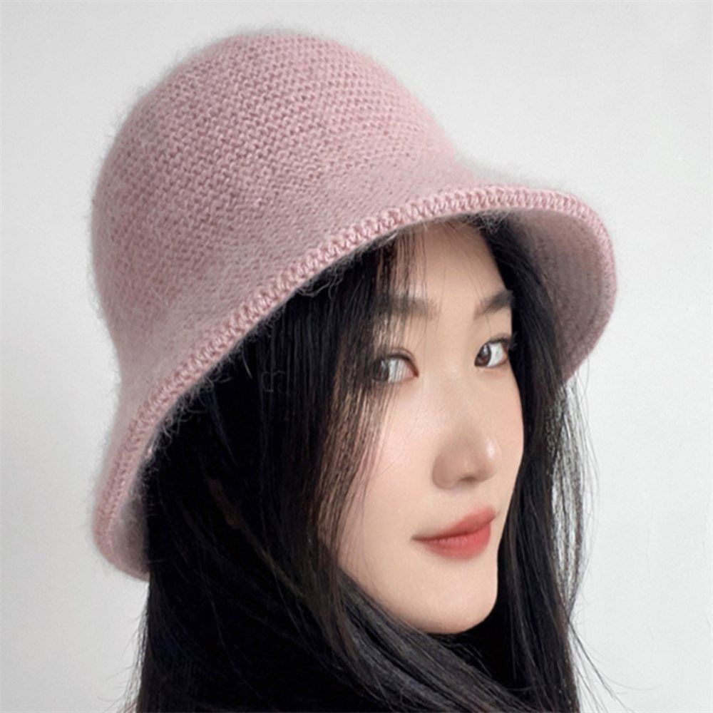 유쎌몰 로아나 울 버킷햇(핑크) 여자벙거지모자 벙거지모자