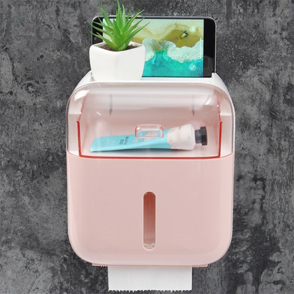 유쎌몰 서랍형 휴지 디스펜서(핑크) 업소용휴지디스펜서 자동휴지디스펜서