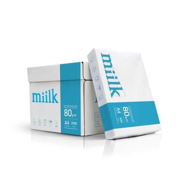복사용지 밀크 A4 80g 2500매 500매x5권 80g A4 박스 복사용지 밀크 b4 500매X5권
