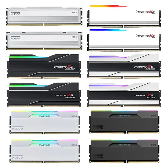 [서린공식] 지스킬 DDR5 6000 CL36 TRIDENT Z5 RGB J 블랙 패키지 32GB(16Gx2)