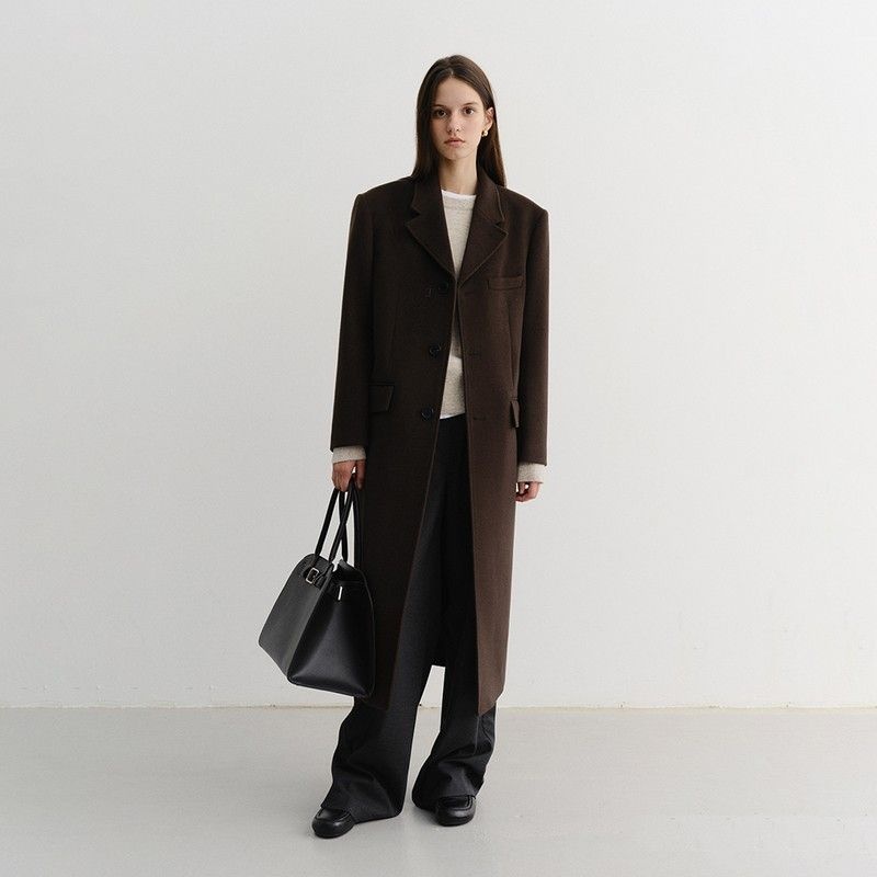 던스트 기은세 UNI 2-WAY 3 BUTTON CMERE COAT BROWN_UDCO5D121W2 111353