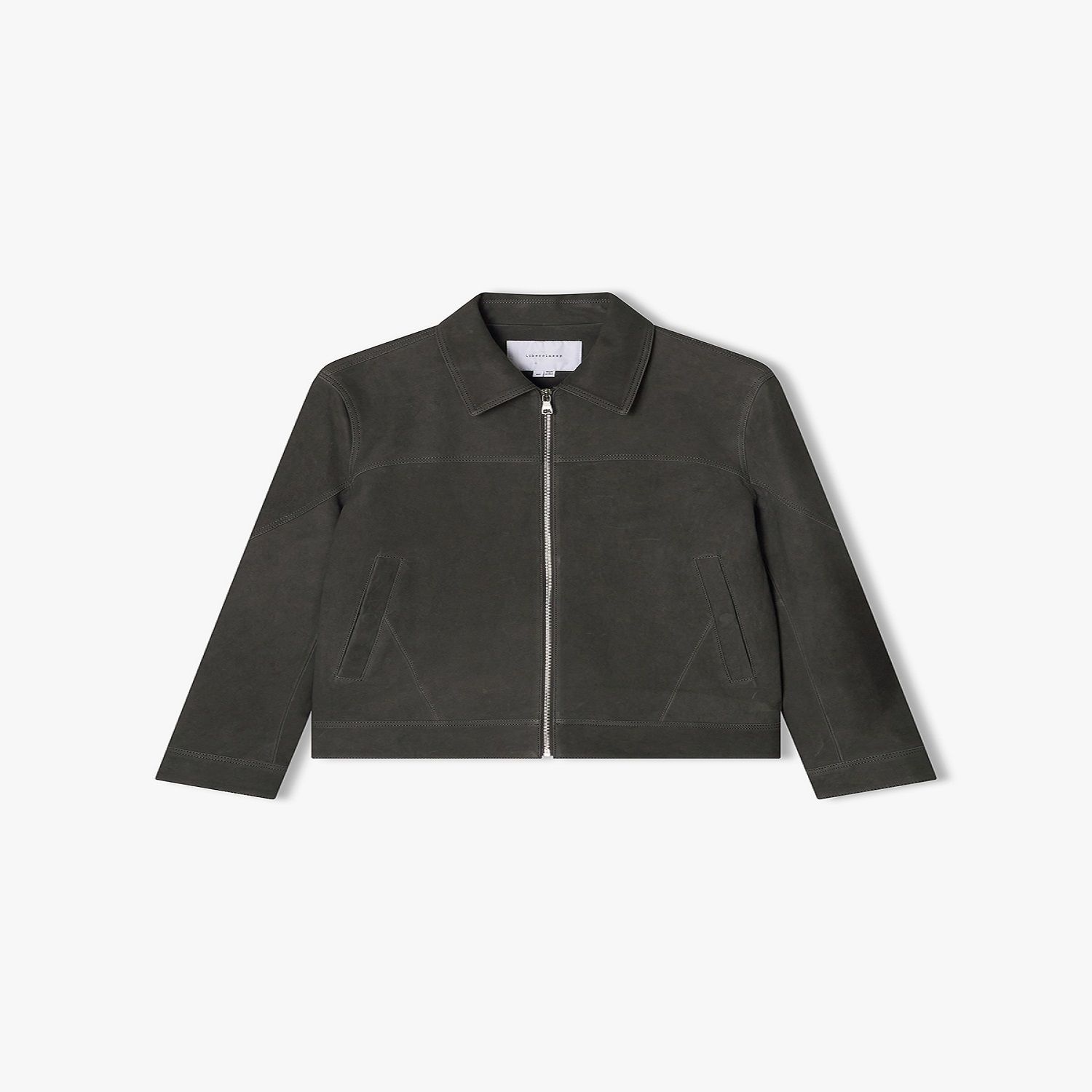 [롯데백화점] 리버클래시 남성 세미오버핏 램스킨 레더 가죽 자켓 LLF25691 LE1220676180