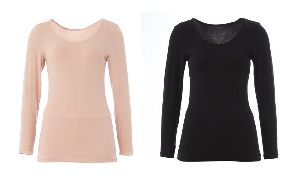 [롯데백화점] 비비안 바디핏 극세사 여성 내복 상의 LG9136 LE1215093251