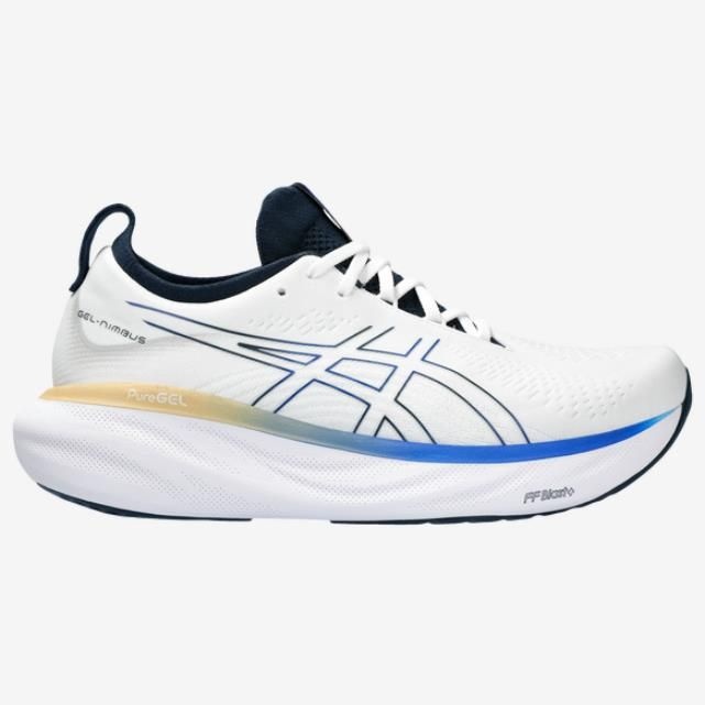 아식스 젤 님버스 25 화이트 일루션 블루 1011B547-104