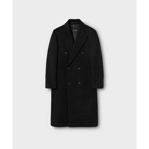 넌블랭크 NONBLANK x 삭형 더블 브레스티드 코트_BLACK NH-CDSC7908-40 100419