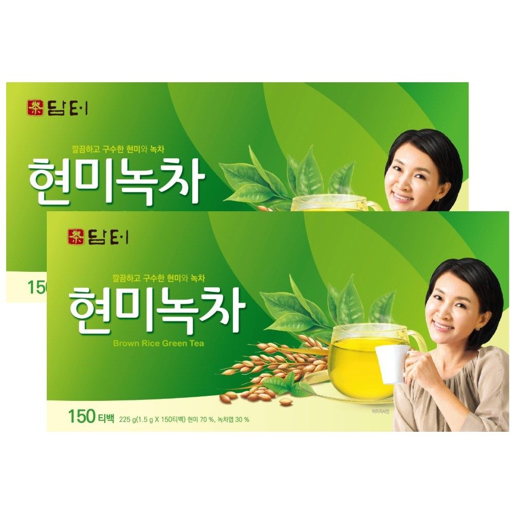 담터 현미녹차 150T x 2개