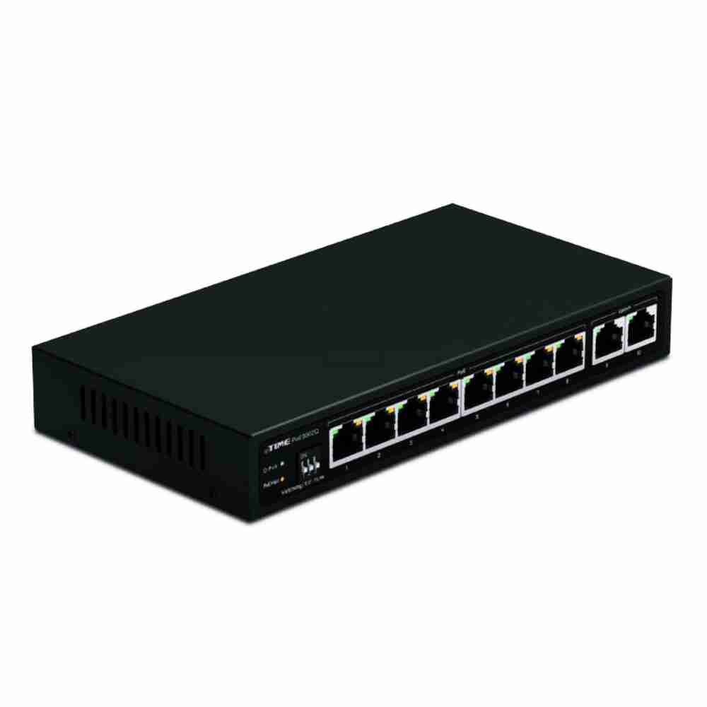 엠비아6 POE8002Q 8포트 PoE 기가비트 스위칭 허브 랜선허브 기가비트스위치 가정용스위치 기가허브 네트워크공유기