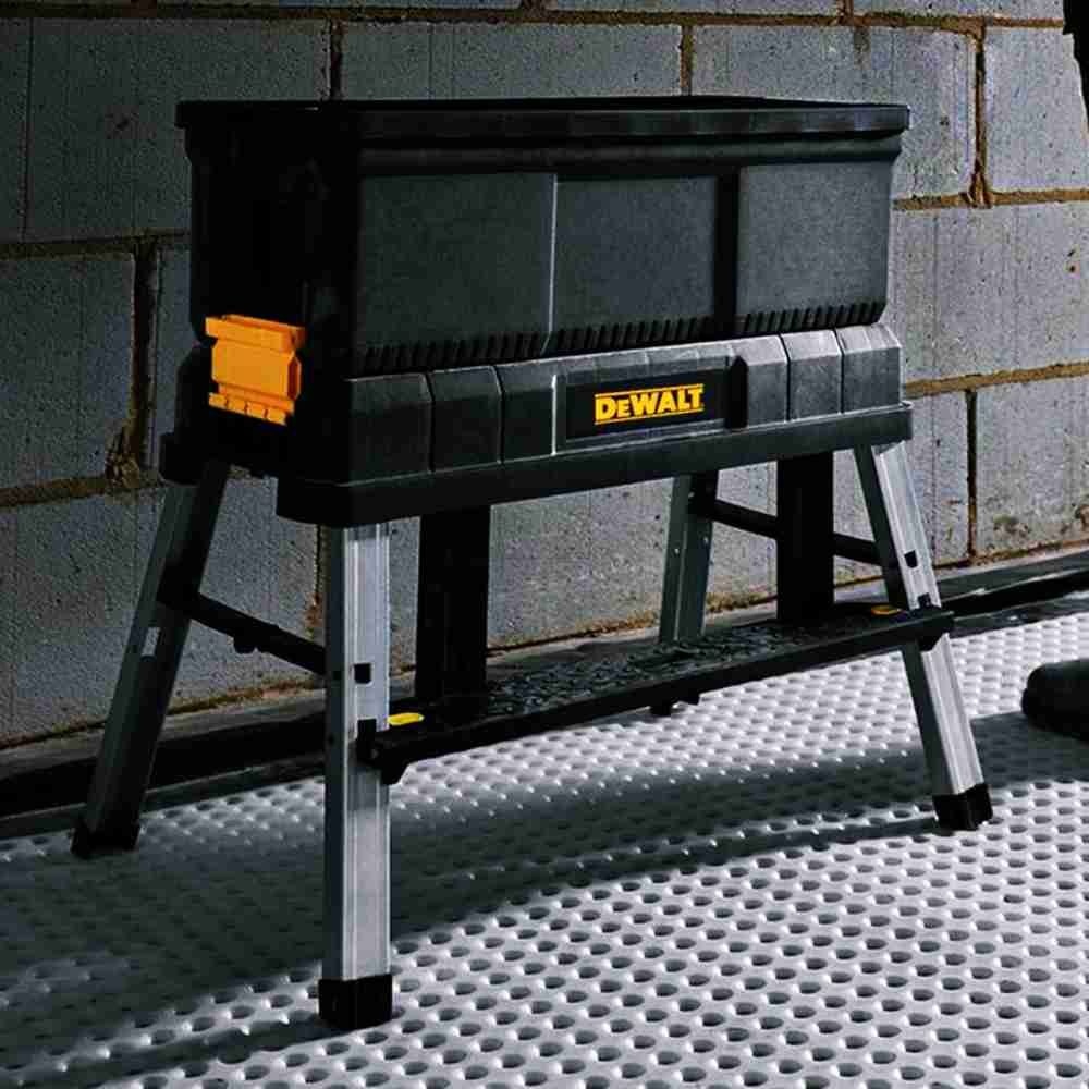 엠비아6 3 IN 1 토트형 공구함 우마사다리 토트박스 툴케이스 공구박스 이동식공구함 공구수납함 접이식공구함