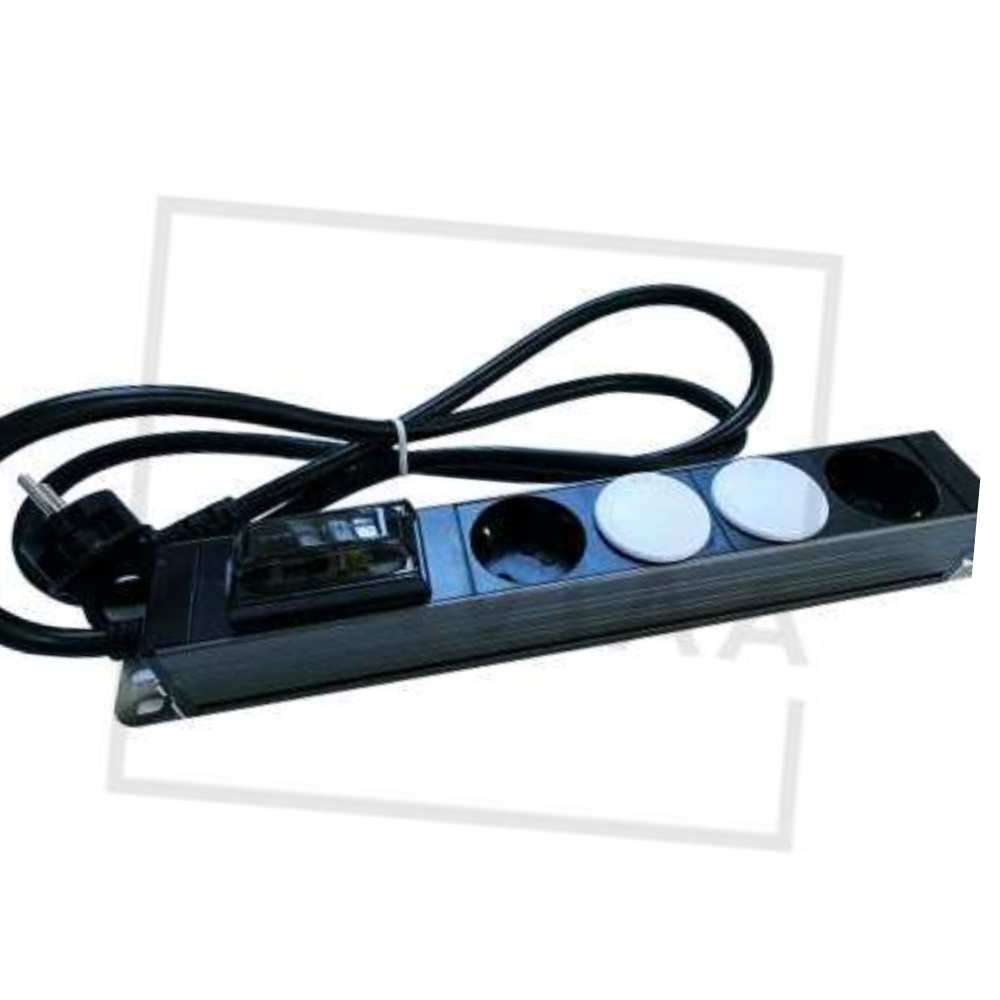 상세참조 엠비아7 알루미늄 고용량 서버탭 4구 5M 티타늄 대용량멀티탭 고용량멀티탭5M 냉장고멀티탭