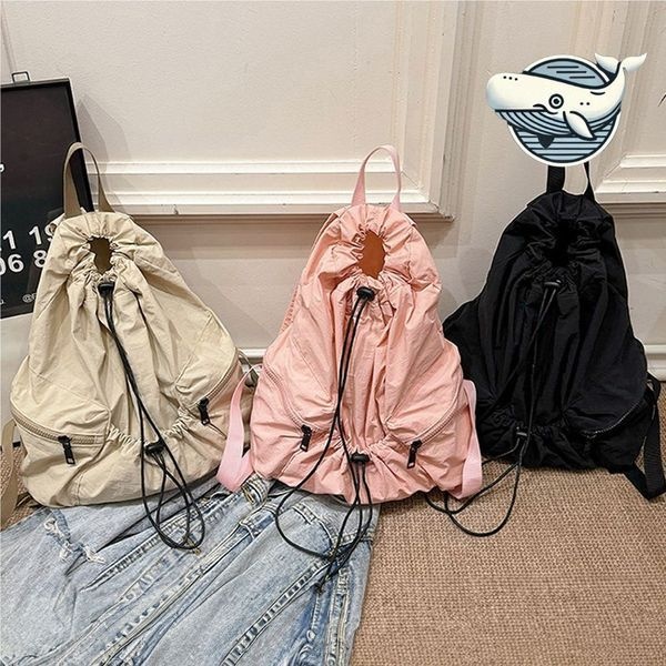 [하프클럽]심플 캐주얼 백팩 대학생 필수 아이템 편안한