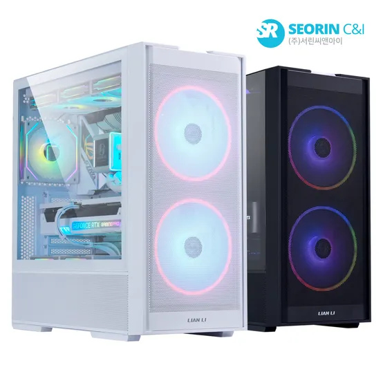 [서린공식] 리안리 LANCOOL 206 RGB 화이트