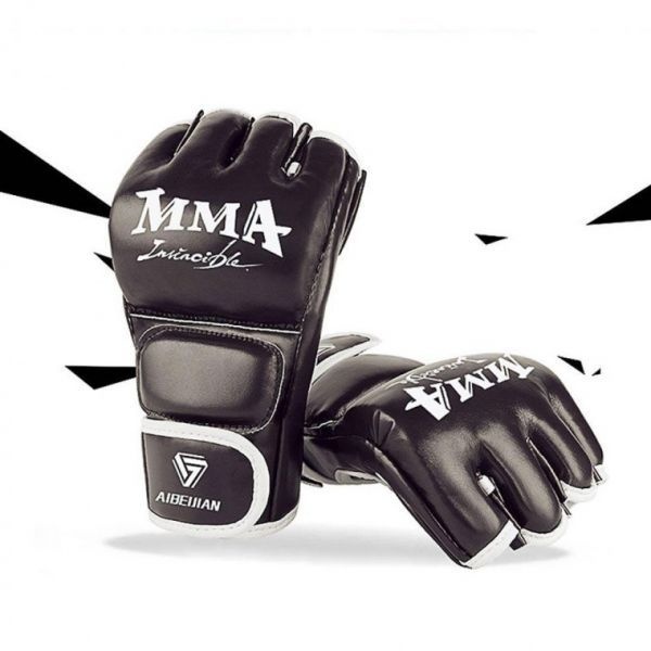 MMA 오픈 핑거 이종 격투기 복싱 스파링 장갑 글러브 핸드랩 권투 트레이닝용