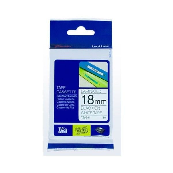 브라더 브라더 PT-D610BT PT-D600 라벨지 18mm 흰색 Tze-241