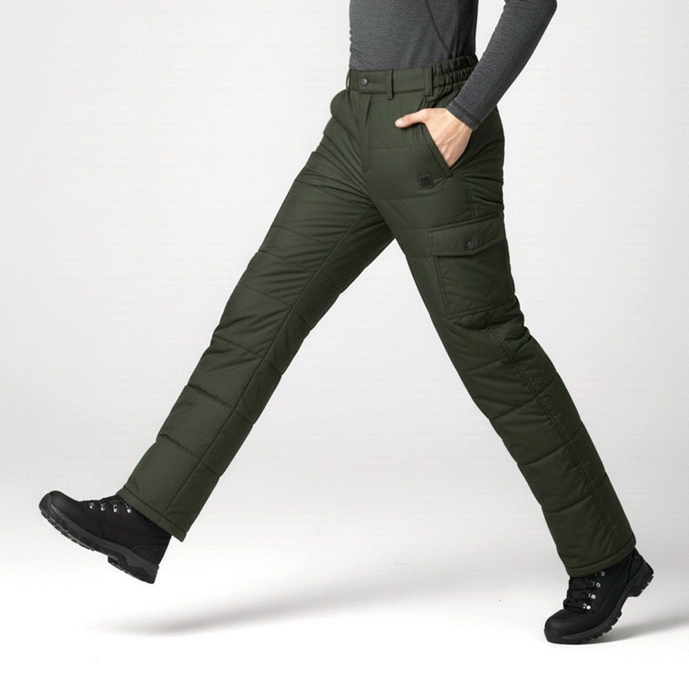 MONTPIC Montpic 프리미엄 디보다운 구스바지 거위털 방수 다운팬츠 기모 패딩바지 골프웨어 남자겨울바지 34903
