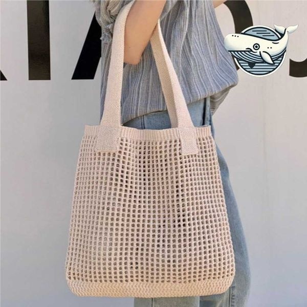 [하프클럽]캐주얼 네트 쇼퍼백 대학생 필수 아이템 데일리