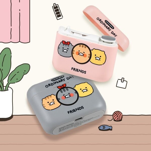 프렌즈팝 [카카오프렌즈] [5% 쿠폰할인] 춘식이 전동 손톱깎이 저소음 네일케어(오디너리 데이)