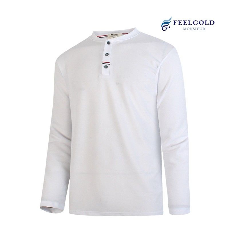 [필골드] MD937 타이틀 테잎 헨리넥 티셔츠995383