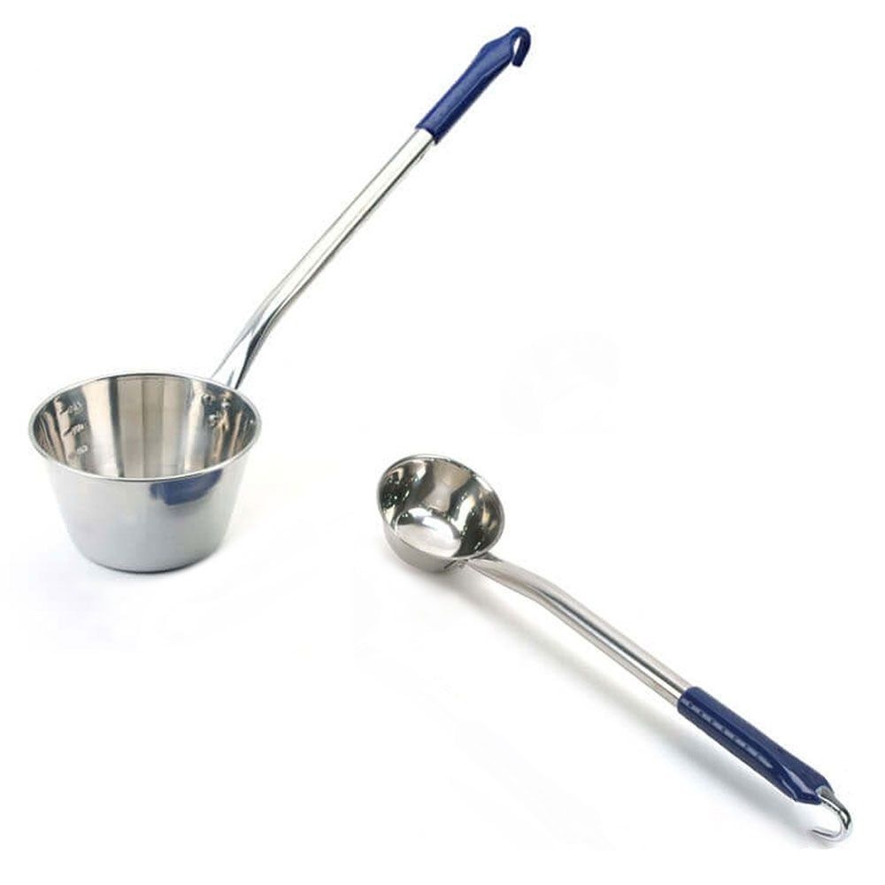 스텐 1.2리터 배식 7호 국자 급식 물국자 육수 41cm 급식국자 주방국자 만두국자 통삭구 샷구