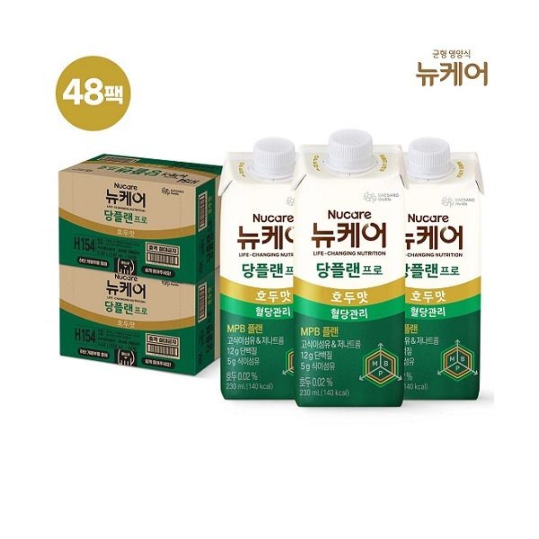 뉴케어 [뉴케어] [48팩] 당플랜 프로 호두맛 24팩*2박스