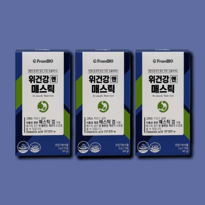 프롬바이오 매스틱 검 위건강엔15포 3박스