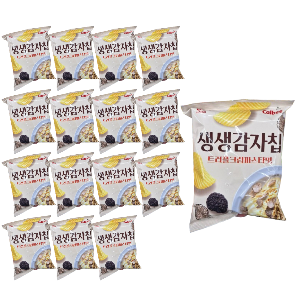 상품상세 참조 생생감자칩 트러플크림파스타맛 55g x 16개