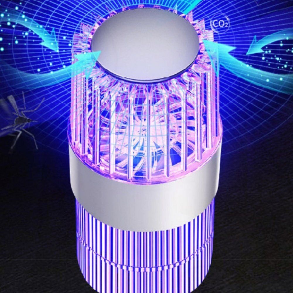 바이온 LED 가정용 모기퇴치기 캠핑 무소음 포충기 흡입식 날벌레