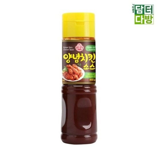 오뚜기 양념치킨 소스 490g X 3개 양념치킨소스 양념치킨소스470g 양념치킨 소스 오뚜기소스