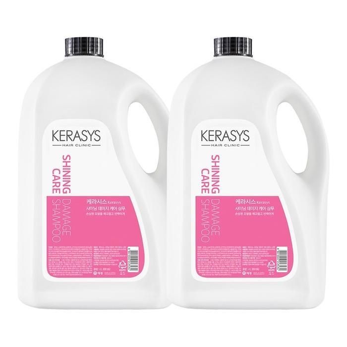 상세설명참조 케라시스 샤이닝 데미지 케어 샴푸 4L X 2개 코스트코 마켓송지2511