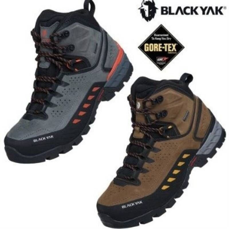 블랙야크 BLACKYAK 남여공용 고어텍스 중장거리 사계절 등산화 퀘스트 GTX (2컬러) ABYSHXU904 GD 454378