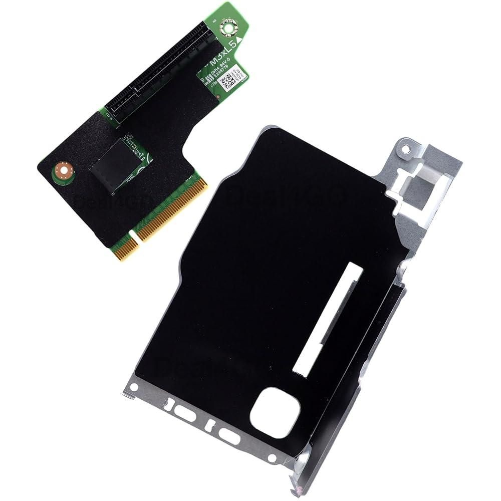 [해외] Deal4GO GPU Graphics PCIe V2 라이저 카드, 브래킷 포함 FW37C 4KPM3 HRTR8 Dell Precision 3260 3260XE 3240 CFF 데스크탑용 교체 132544