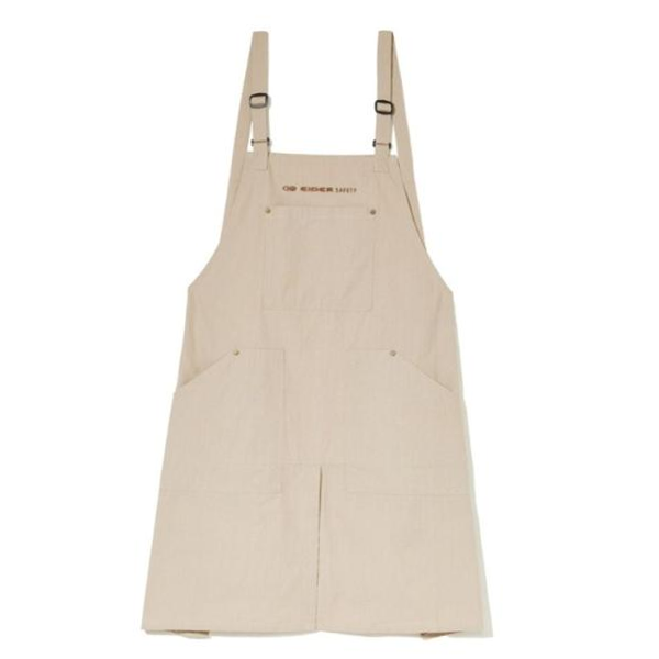 케이투세이프티 주방앞치마 아이더 Safety 앞치마 카페 베이지 84cm