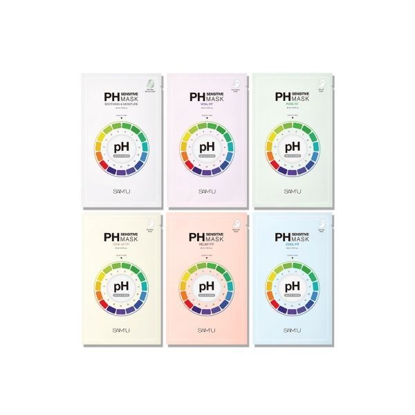 매장정품 SAMU PH 센서티브 마스크팩 5EA 6종 중 택1