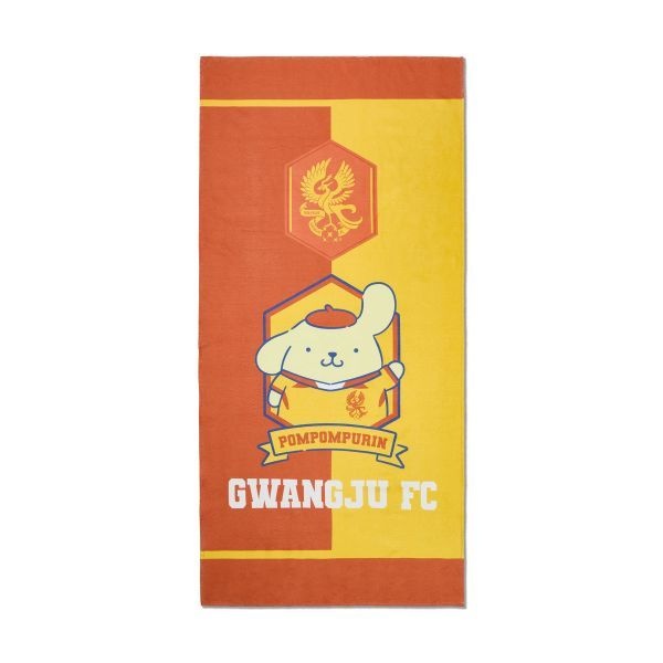 K LEAGUE x SANRIO CHARACTERS 25년도K리그_비치타올_폼폼푸린_광주FC