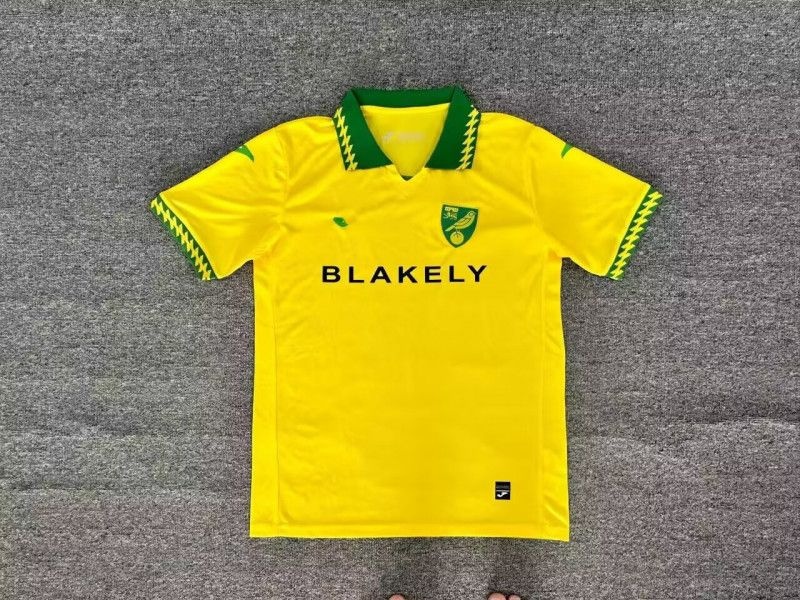 [해외] 25-26 노리치 시티 유니폼 레플리카 축구 저지 대표팀 레어 풋볼 클럽 반팔 홈 어웨이