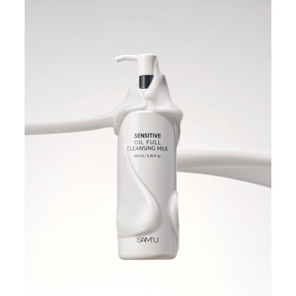 매장정품 SAMU 쌔뮤 센서티브 오일 풀 클렌징밀크 200ml