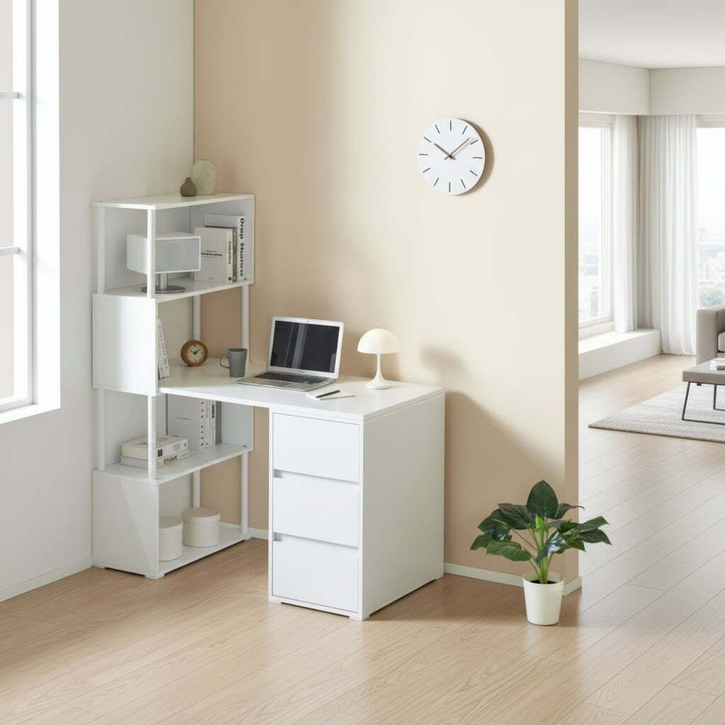 멀티 1400 책상세트 학습용책상 재택근무책상 전용책상 수납책상 작업책상