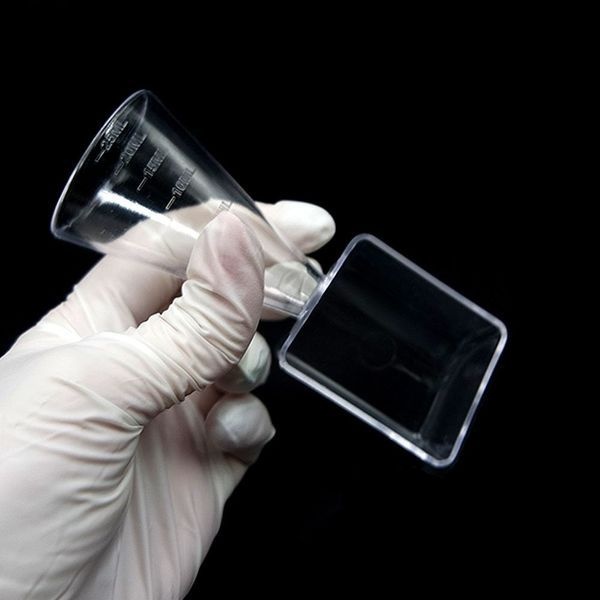 [하프클럽]셀프마스크팩용품 마사지팩도구 투명 멀티 계량컵