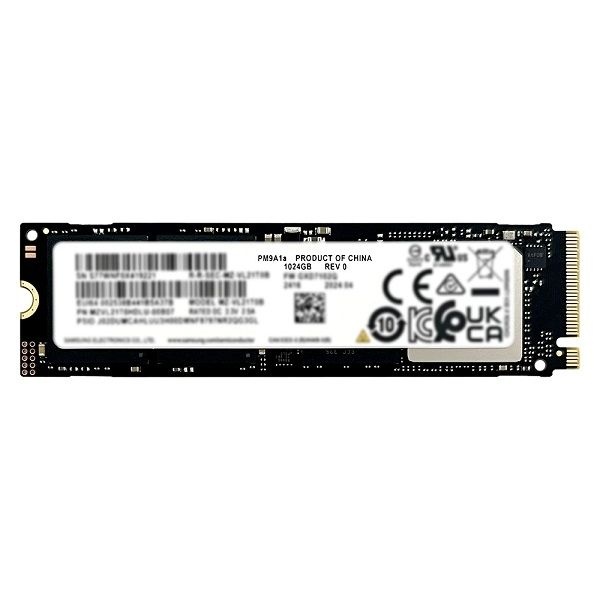 삼성전자 PM9A1 M.2 NVMe 병행수입 (1TB) / 방열판+고정나사 증정 ~7S153