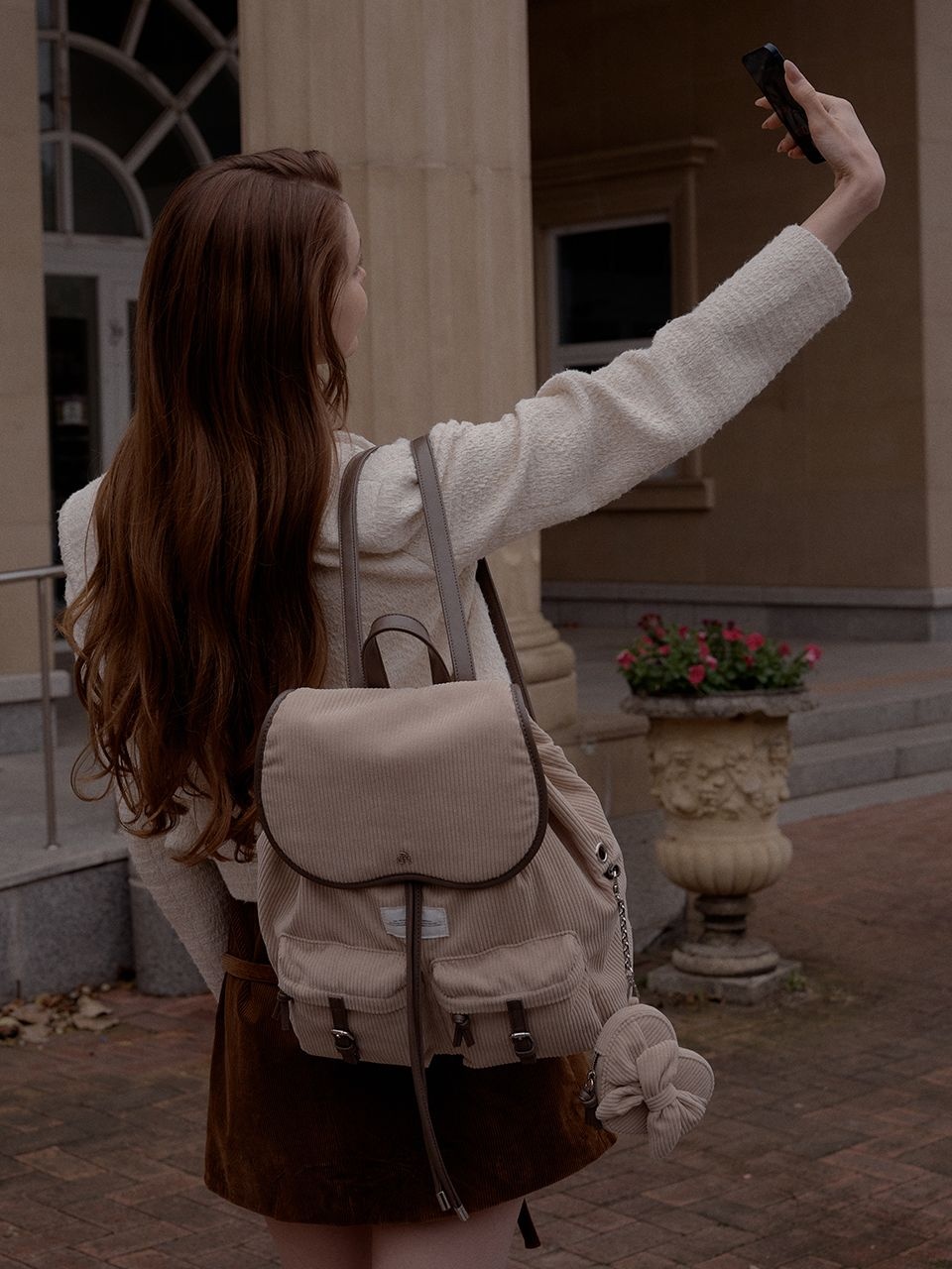 디어니스 웨디 코듀로이 Almond Beige