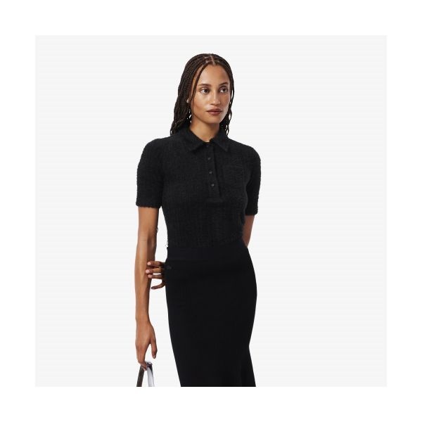 LACOSTE [국내매장정품] 라코스테 LACOSTE 여성 플러피 폴로셔츠 DF8041-55N 031 DF8041-55N031 166371