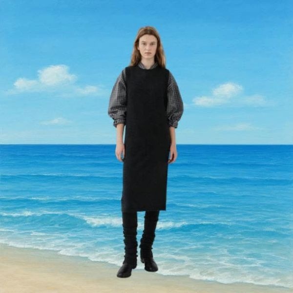 Moia Check Shirt - Slate Blue