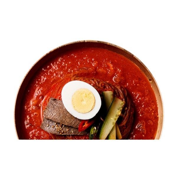 [송주불냉면] 매운물냉면 5인분 (면5개,육수5개,양념장1개)