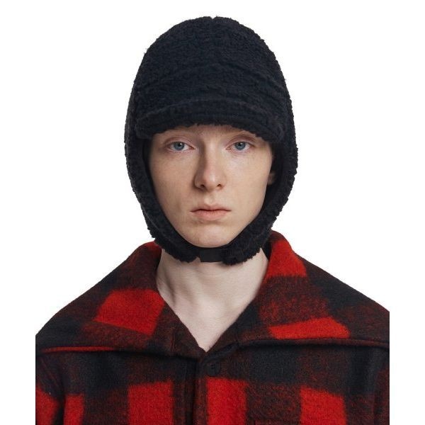 매장정품 TRUNK PROJECT Shearing Aviator Hat_Black