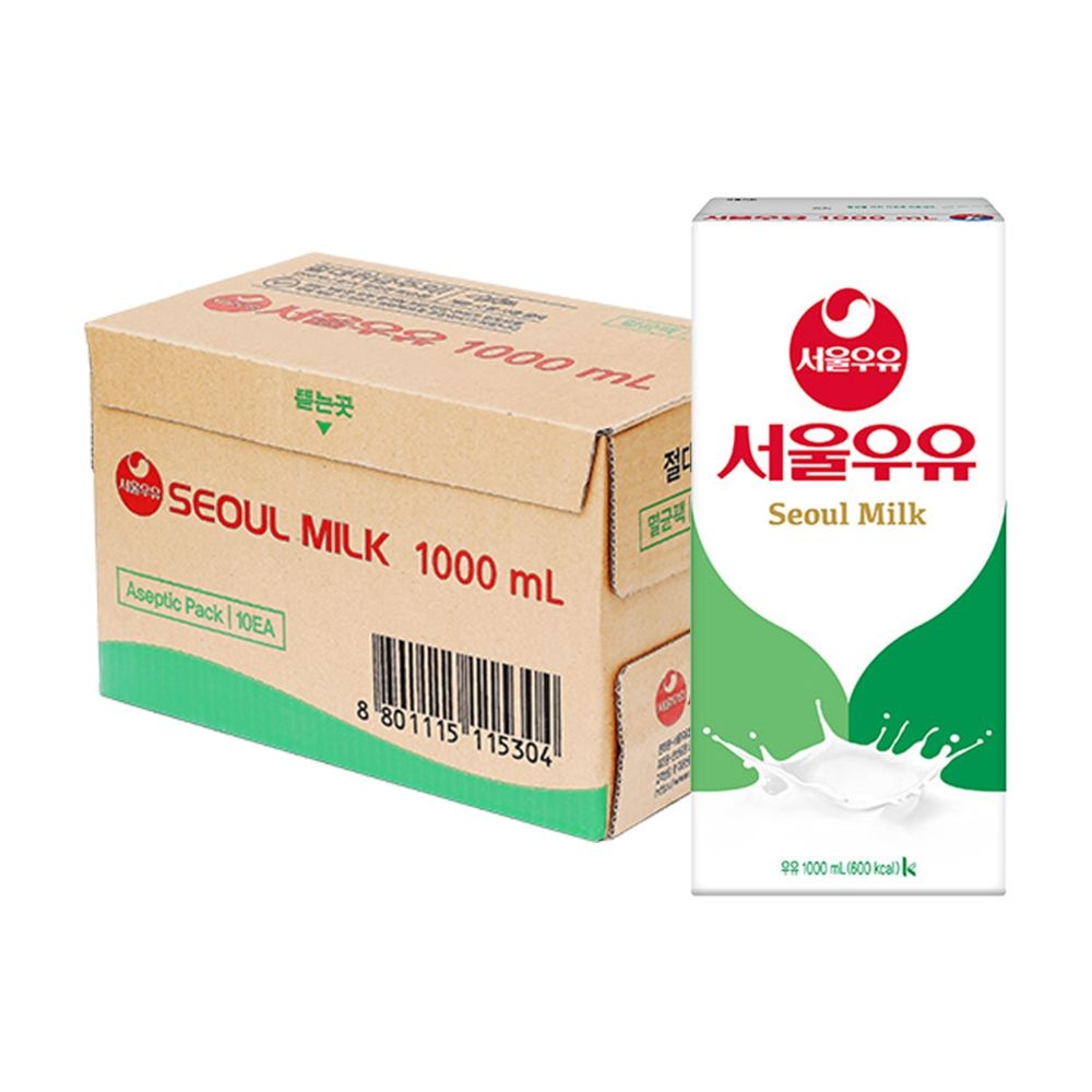 서울우유 멸균우유 1L 10개