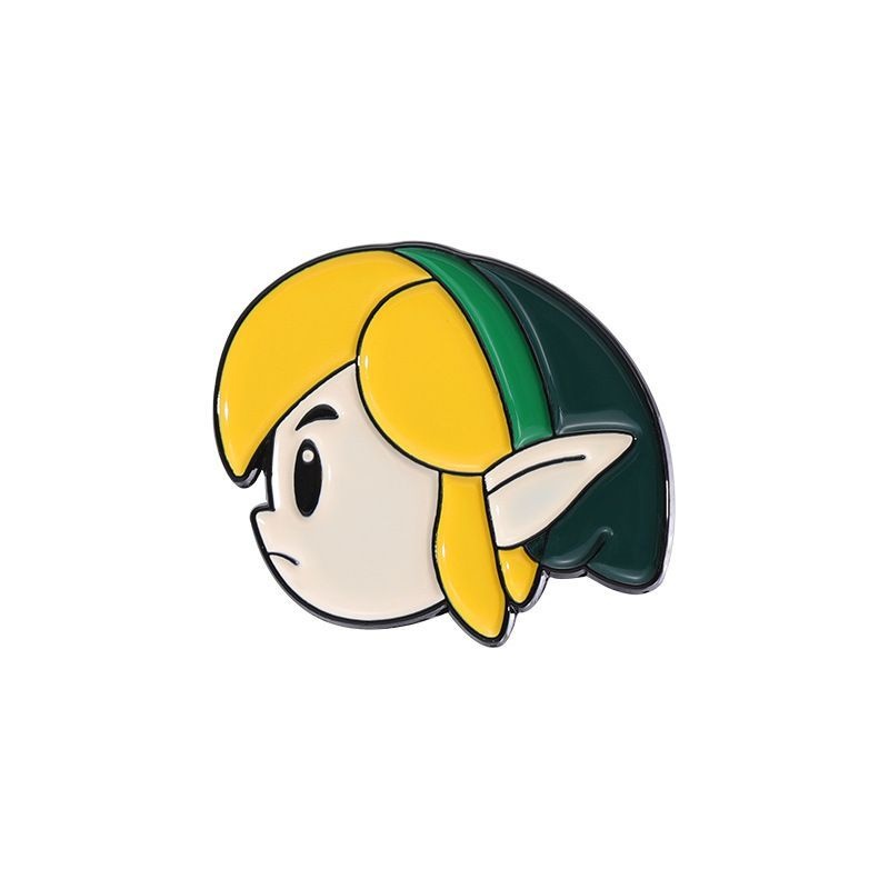 [해외] 젤다의전설 벳지 합금 브로치 마스터소드 하이랄방패 야생의숨결 왕국의눈물 배지 액세서리