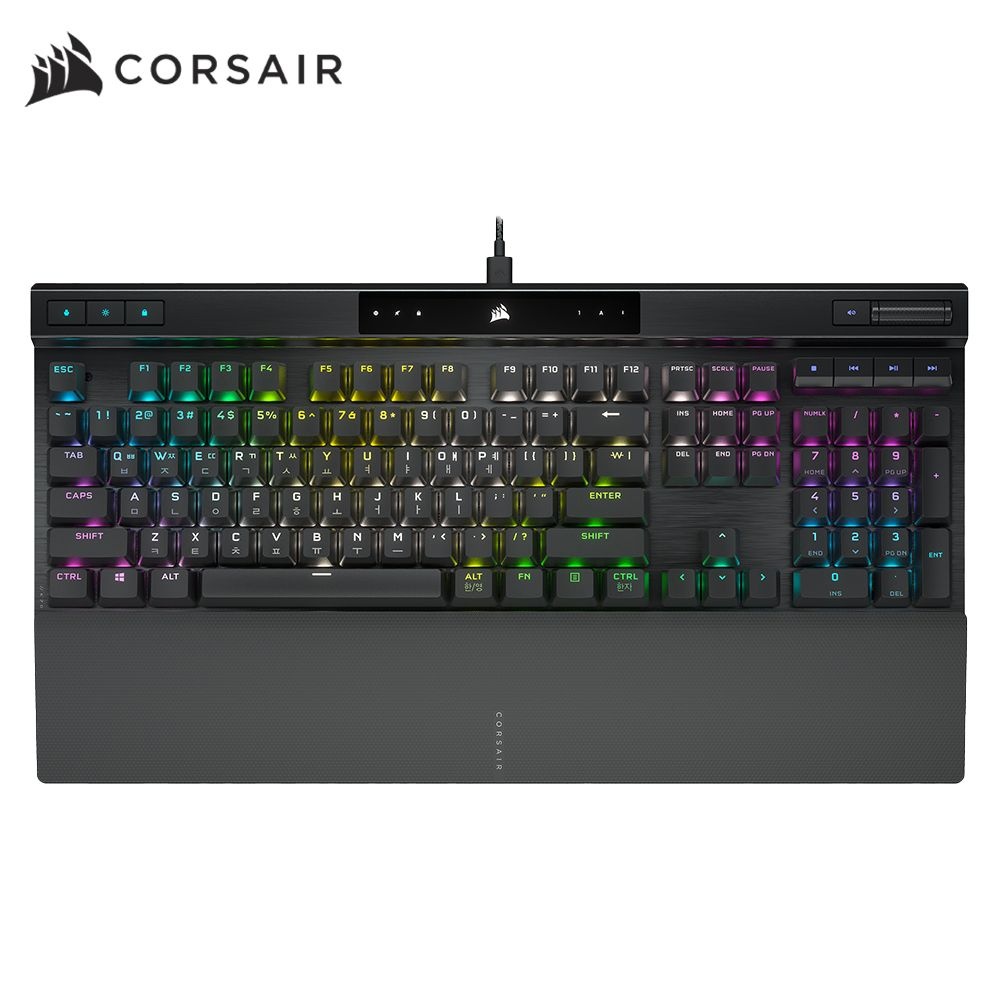 커세어 K70 RGB PRO OPX 광적축 게이밍 기계식 키보드 블랙