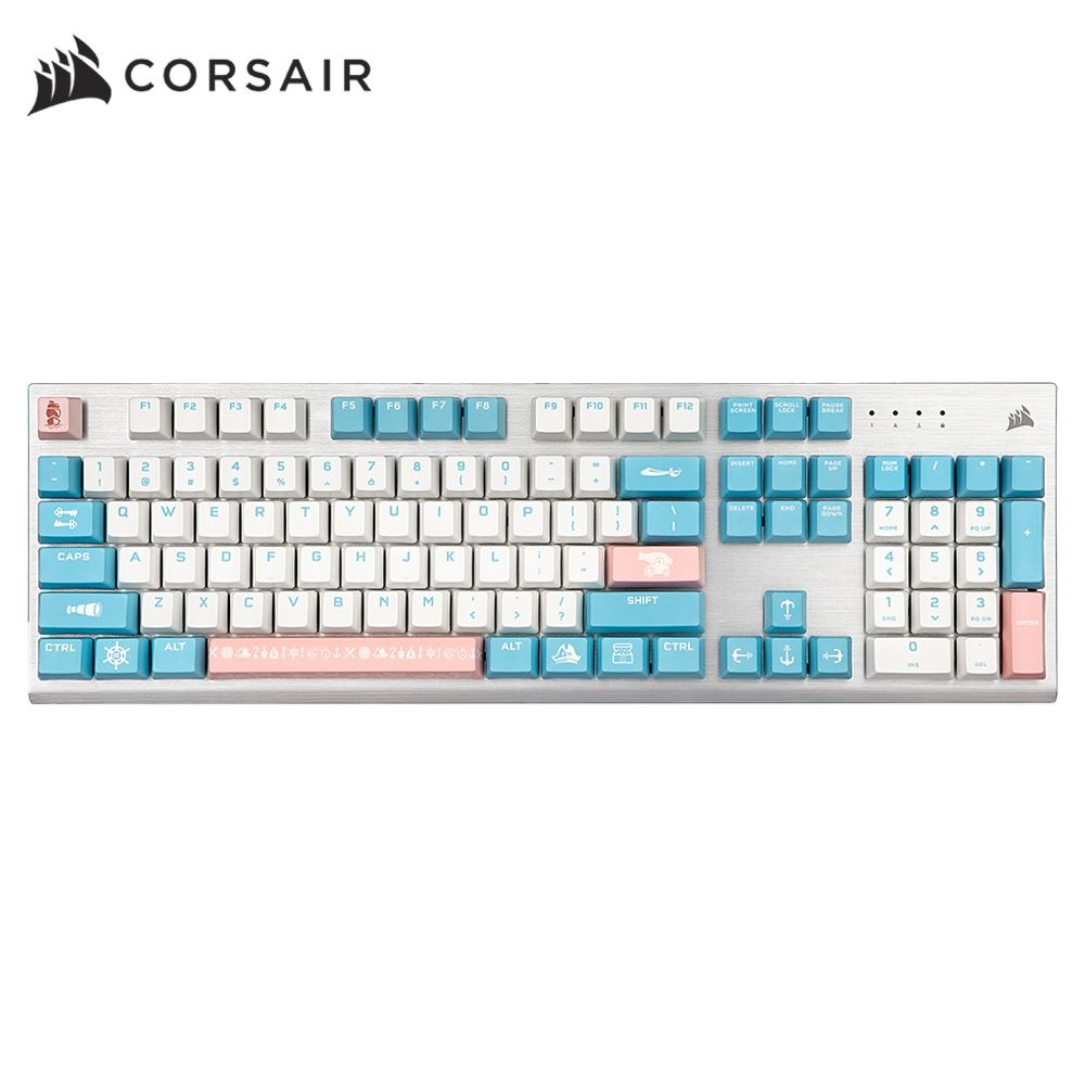 커세어 커세어 K60 RGB PRO SWEET SKY 게이밍 기계식 키보드 비올라축