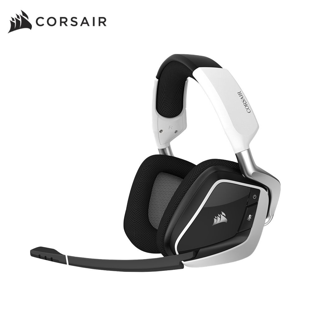 커세어 VOID RGB Elite 무선 7.1채널 게이밍 헤드셋 화이트